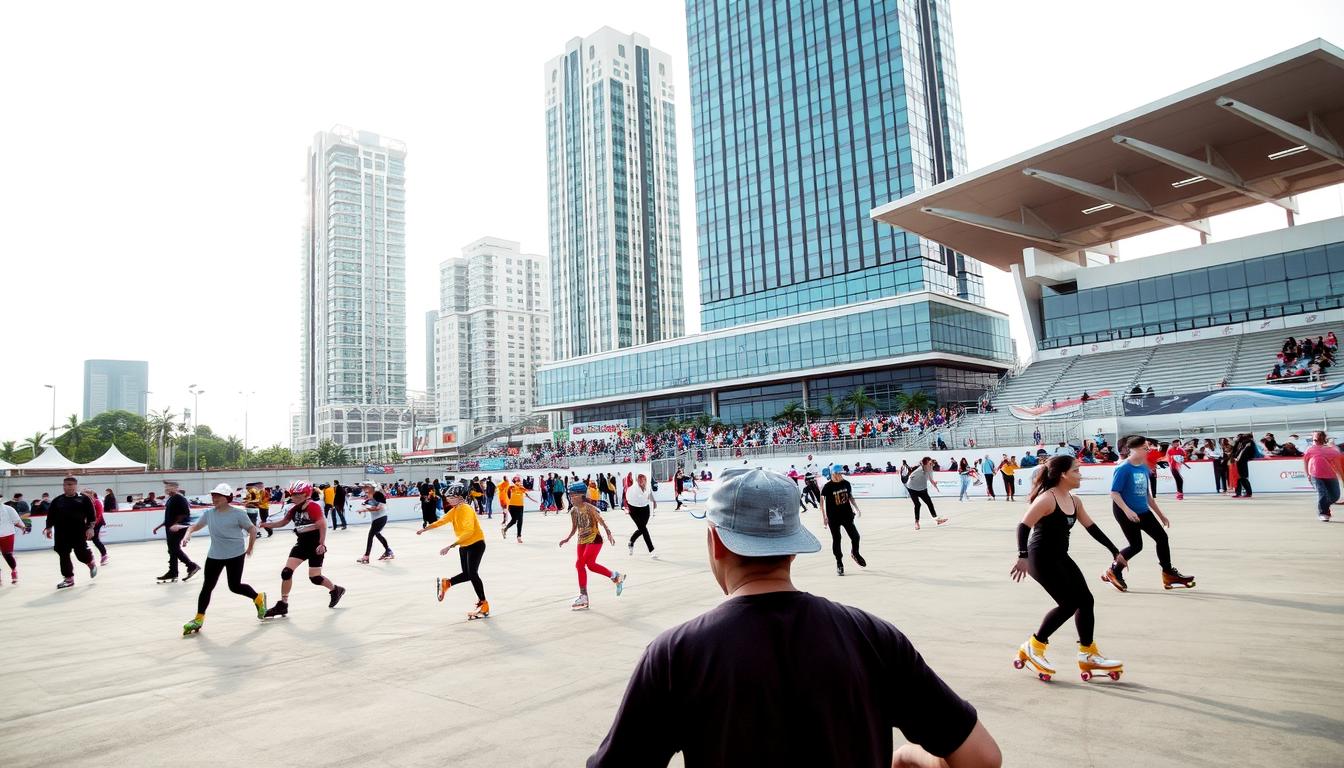 Jakarta International Velodrome Jadi Tempat Favorit "Roller Skater"