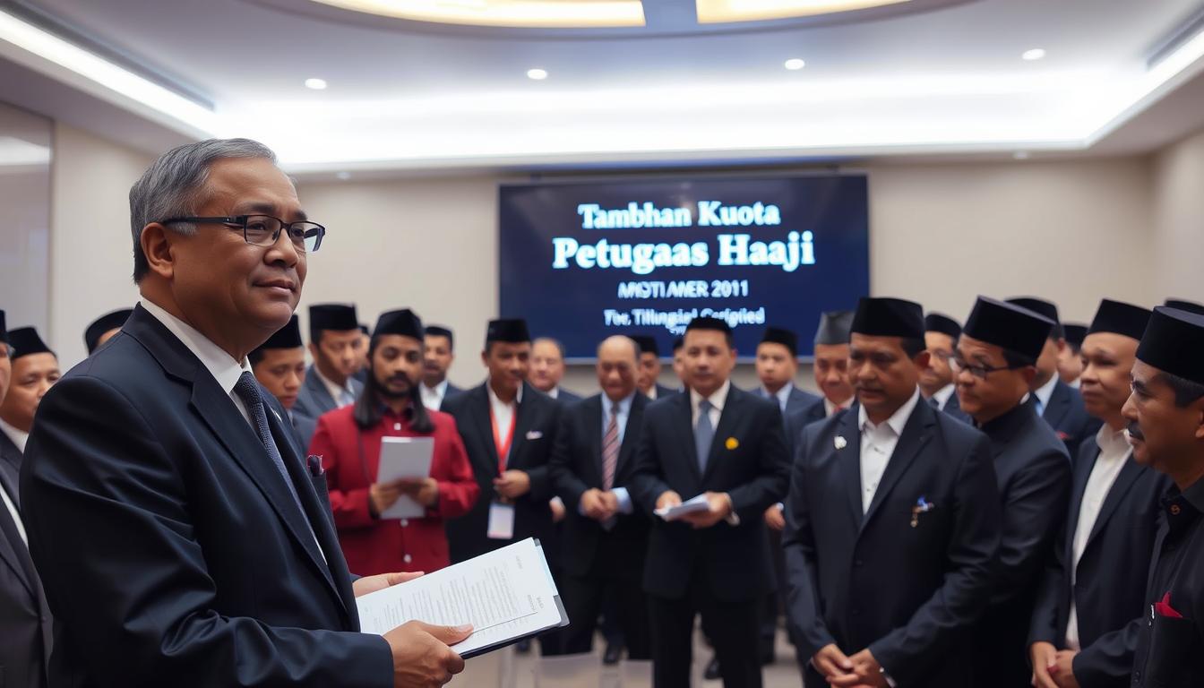 Menteri Agama: Tambahan Kuota Petugas Haji Sudah Masuk E-Hajj