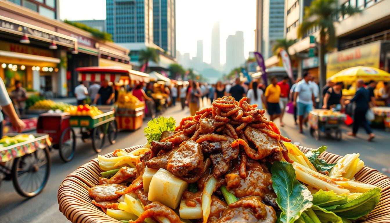 Pecel Madiun Jadi Salah Satu Kuliner Primadona di CFD Sudirman-Thamrin