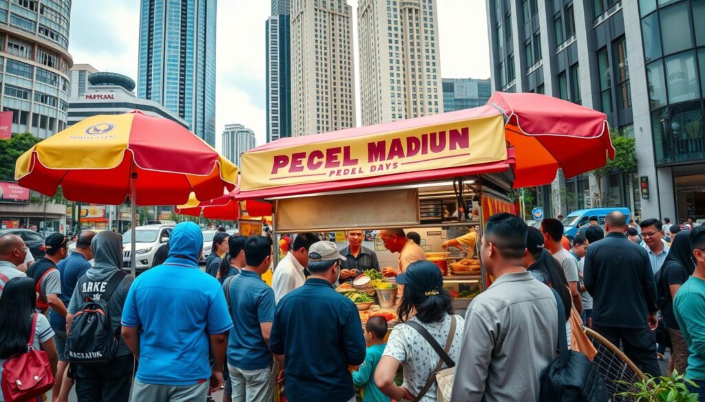 Pecel Madiun di CFD Sudirman-Thamrin
