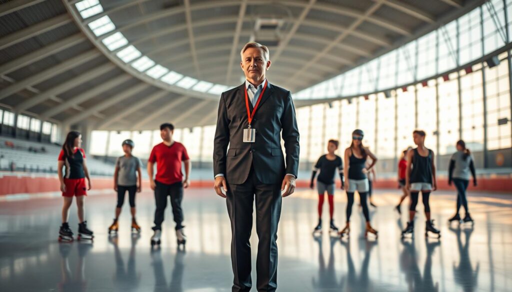 Pelatih Roller Skating