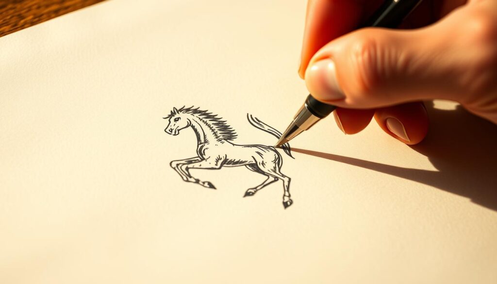 Proses penciptaan logo Ferrari