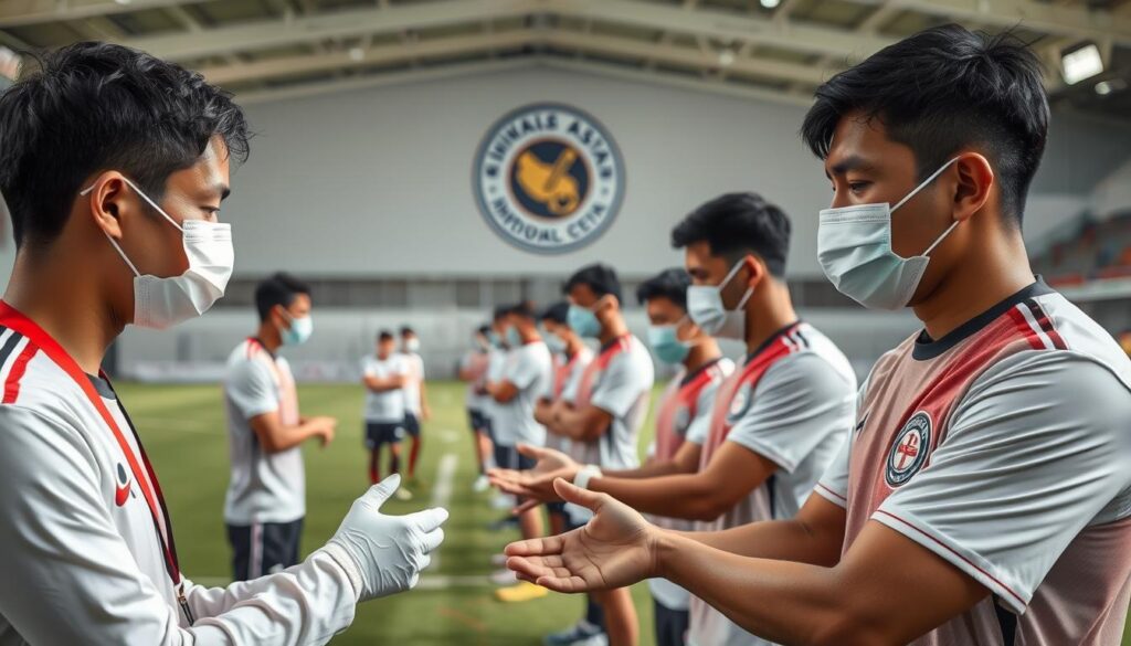 protokol kesehatan Timnas Indonesia