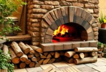 oven kayu untuk neapolitan pizza rumahan