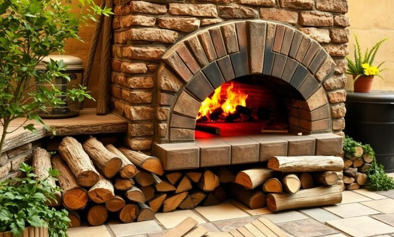 oven kayu untuk neapolitan pizza rumahan