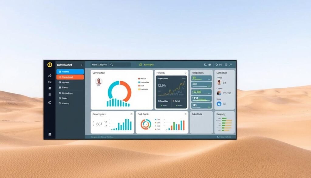 Gambar SIAKAD Dalwa yang menampilkan dashboard utama