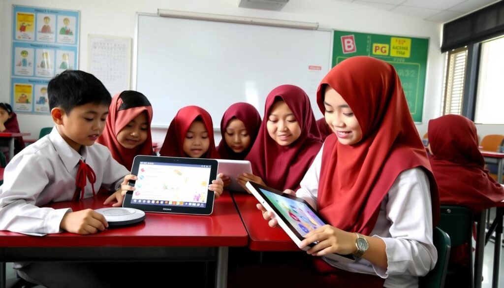Penggunaan teknologi pendidikan dalam perkembangan pendidikan di Indonesia