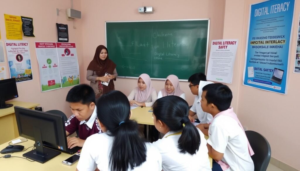 Workshop literasi digital untuk guru dan siswa dalam perkembangan pendidikan di Indonesia
